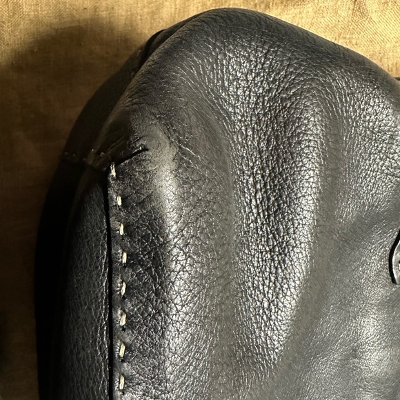 Fendi Vintage Black Leather
Doctor Hand Bag - Picture 7 of 12